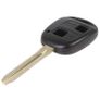 Blank Replacement Fob Shell Case Remote Car Key Fob 2 Botton Switch For Toyota Yaris Avensis Corolla RAV4 Image 2