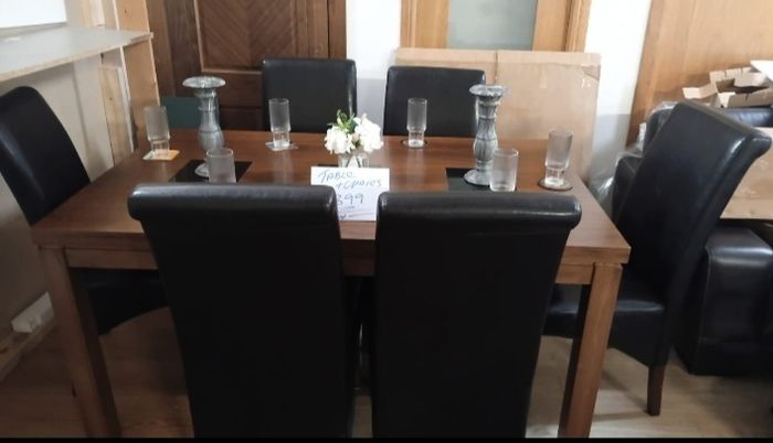 Table And 6 Chairs
