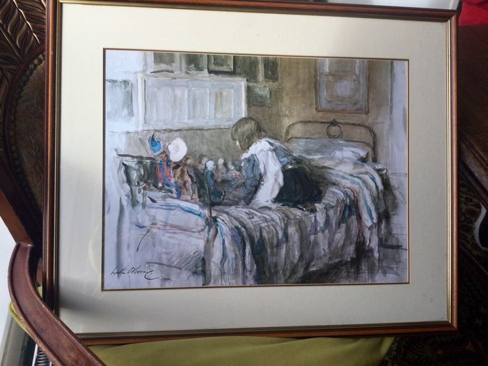 Framed Print "The Dolls School"