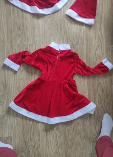 Santa dress with Cape and hat