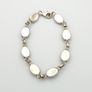 Vintage 925 Sterling Silver & Dark Brown Natural Baltic Amber Bracelet Image 4
