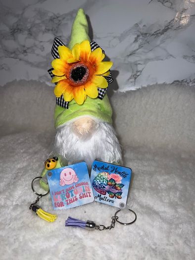 Mental health keyrings