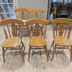 5 Wooden Chairs