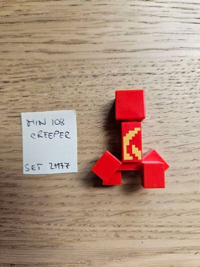 lego min108 creeper, set 21177