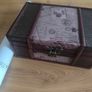 Andux Alice in Wonderland Chess Set with Leatherette Board & Wooden Box Image 5