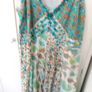Pomodoro Fine Cotton Floral Dress Cotton Lined Image 2