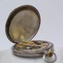 Vintage Bordeaux  Gents Mechanical  Silver Pocket Watch Image 10