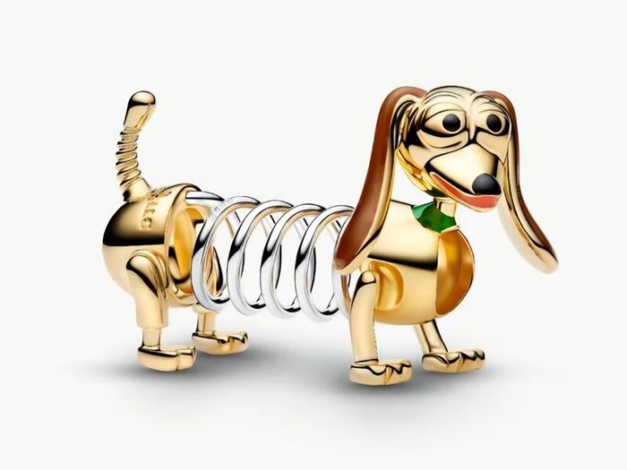 Pandora Disney Pixar Toy Story Slinky Dog Charm  Brand New