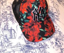 New York floral cap