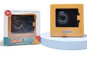 Mini Bank Money Box Retro Atm Rotating Password Cash Coins Saving Box Bank Safe Box Automatic Deposit Banknote Christmas Gift