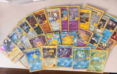 Pokemon: Celebrations 25th anniversary cards
