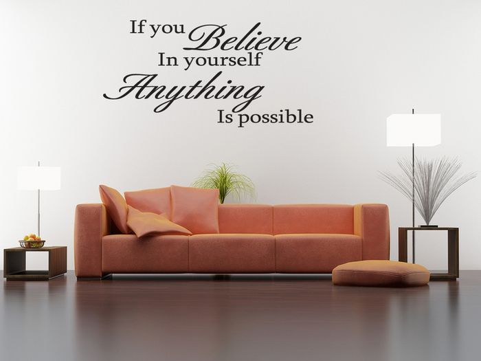 Wall stickers ( believe )