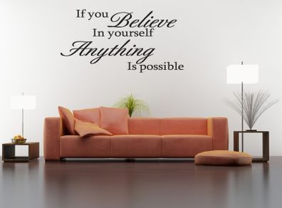 Wall stickers ( believe )