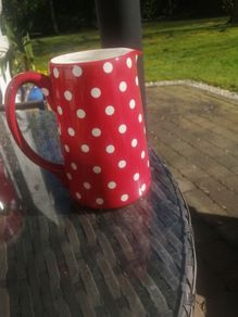 Polka dot Jug