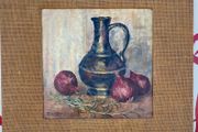 painting Red Onions  by sheila levy artist