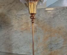 Gold Trumpet Vases