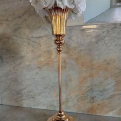 Gold Trumpet Vases