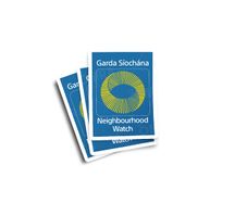 Garda Siochana Neighbourhood Watch Glossy Stickers 3-Pack