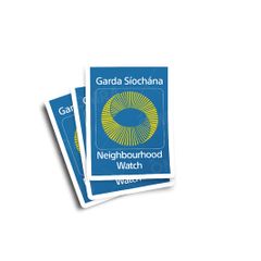 Garda Siochana Neighbourhood Watch Glossy Stickers 3-Pack