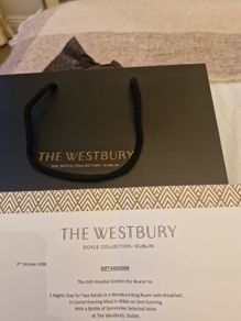 voucher for the westbury