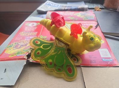 Flitterbit Butterfly Playset with Box HTF Vintage 1981 AGC Kenner Strawberry Shortcake same era as MLP G1 My Little Pony