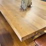 Ex Display Solid Heavy Oak Dining Table 180cm Image 2