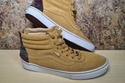 boys junior VANS SK8 HI MTE trainers SKATE SHOES hi tops beige mustard Size UK 5.5 EU 38.5