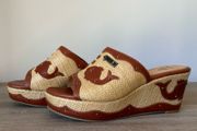 Anna Sui for Hush Puppies Wedge Sandals