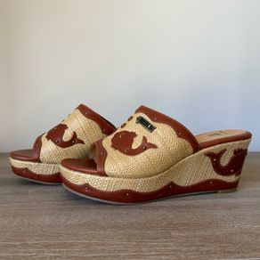 Anna Sui for Hush Puppies Wedge Sandals