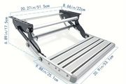 folding step for camper