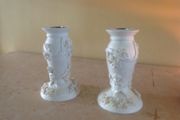 Plaster Cherub candle holders