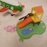 Peppa pig toys plane playground ice cream van scootter Image 5