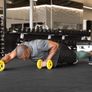 Core Wheels Dynamic Strength & Ab Trainer, Yellow Image 2