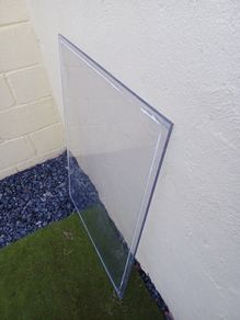 Perspex, 104,5 cm x75 cm, 10 mm thickness