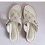 Hush Puppies Oni Nishi White Leather Toe Post Sandals UK3 EU36 Wide Fit BNIB  CAN POST Image 6