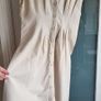 DUNNES linen mix long line button front dress Sz 12 UK - Bnwot Image 2