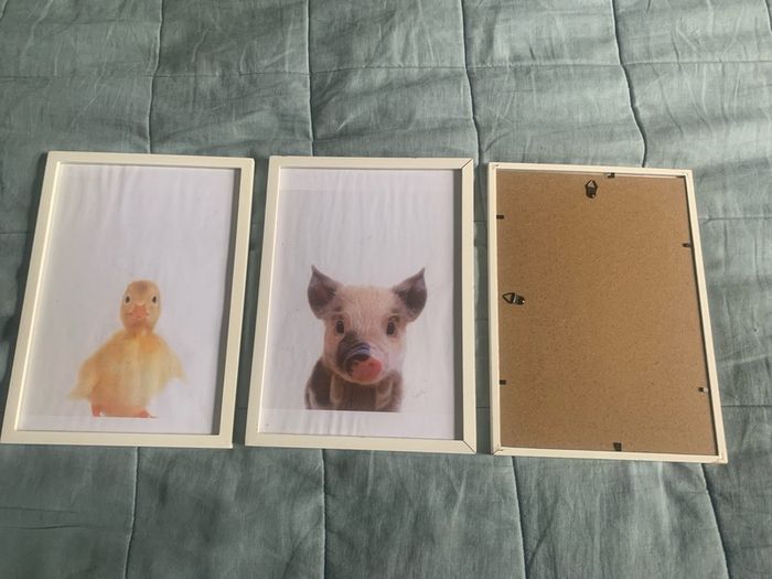 A4 White Picture Frames
