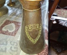 Large Antique Art Nouveau Copper Jug, late 19th to early 20th century, Postage Available or Collection