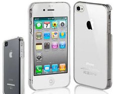 Wholesale Crystal Clear Hard Case Cover for iPhone 4/4S Free Sceen Protector