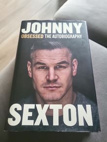 Johnny Sexton obsessed the autobiography signed edition perfect