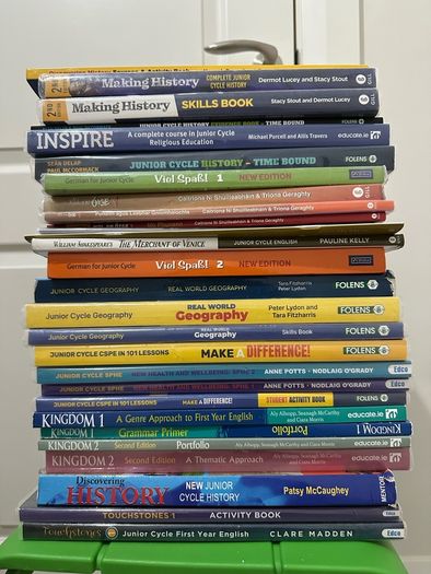 Junior cycle textbooks
