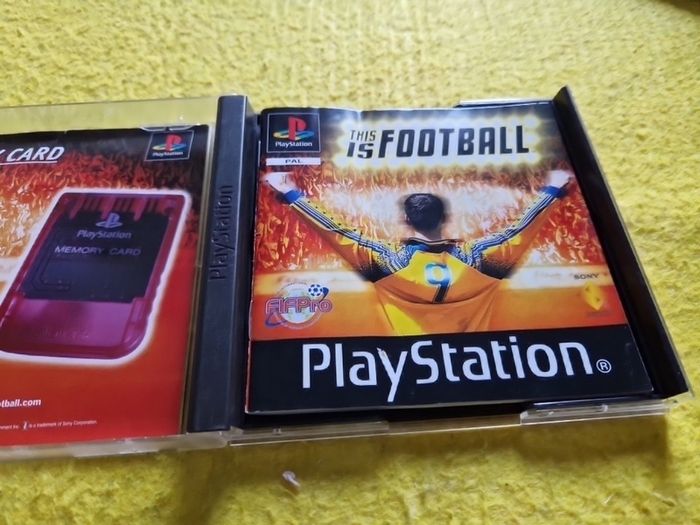 This is football PlayStation1 Ps1 PlayStation2 Ps2 Games Original
