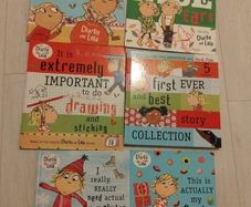Charlie and Lola childrens books x 5  (9 stories) Lauren child
