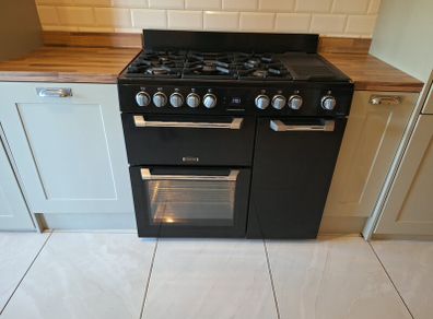 Aga type Leisure 100cm cuisinemaster dual cooker