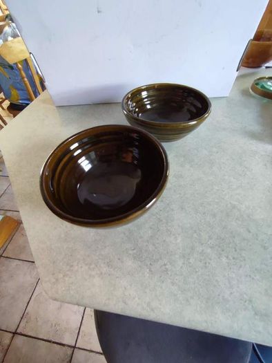 Set of 2 Irish bantry handmade pottery small  bowl