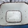 Vintage white enamel bread bin Image 4