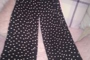 Womens high waisted flared trousers