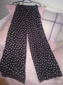 Womens high waisted flared trousers