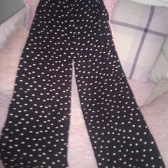 Womens high waisted flared trousers