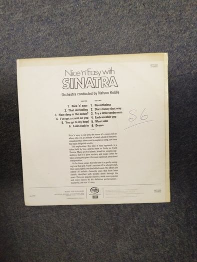 Nice 'n' easy with Sinatra lp